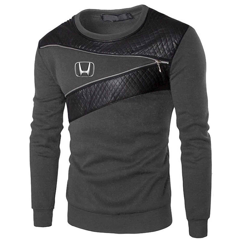 2020 Men Honda Car Logo Spring Autumn Style Splicing Fashion Leisure Wild Comfortable Leisure Hip-Hop Round Neck Tops
2020 Men Honda Car Logo Spring Autumn Style Splicing Fashion Leisure Wild Comfortable Leisure Hip-Hop Round Neck Tops