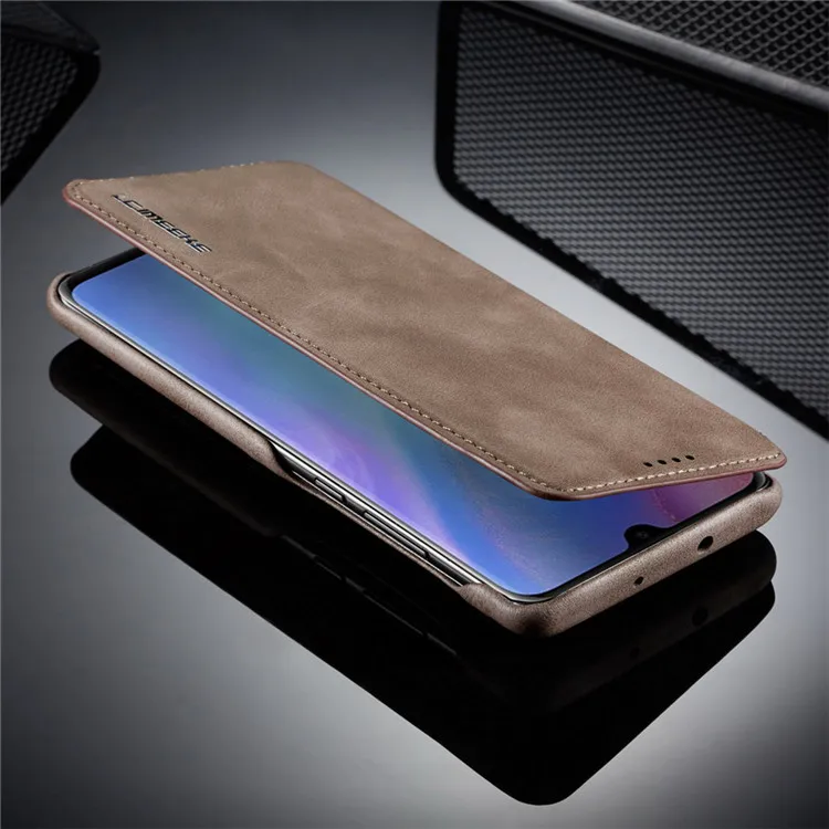 LC.imeeke ультратонкий кожаный чехол-книжка для телефона Huawei P40 Lite P30 Pro с подставкой и