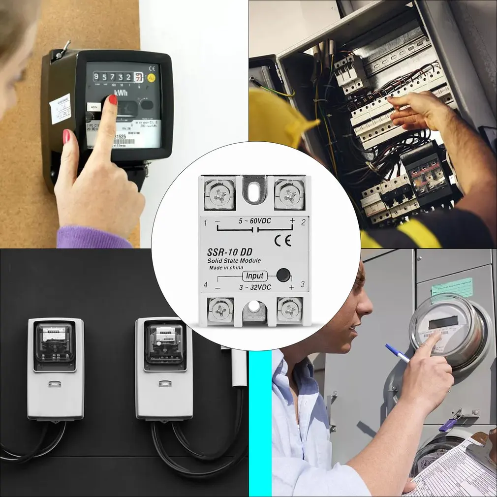 DC-DC Single Phase Solid State Relay Direct-current SSR Module DD Input Voltage 3-32VDC TO 5-60VDC Output Load
DC-DC Single Phase Solid State Relay Direct-current SSR Module DD Input Voltage 3-32VDC TO 5-60VDC Output Load
