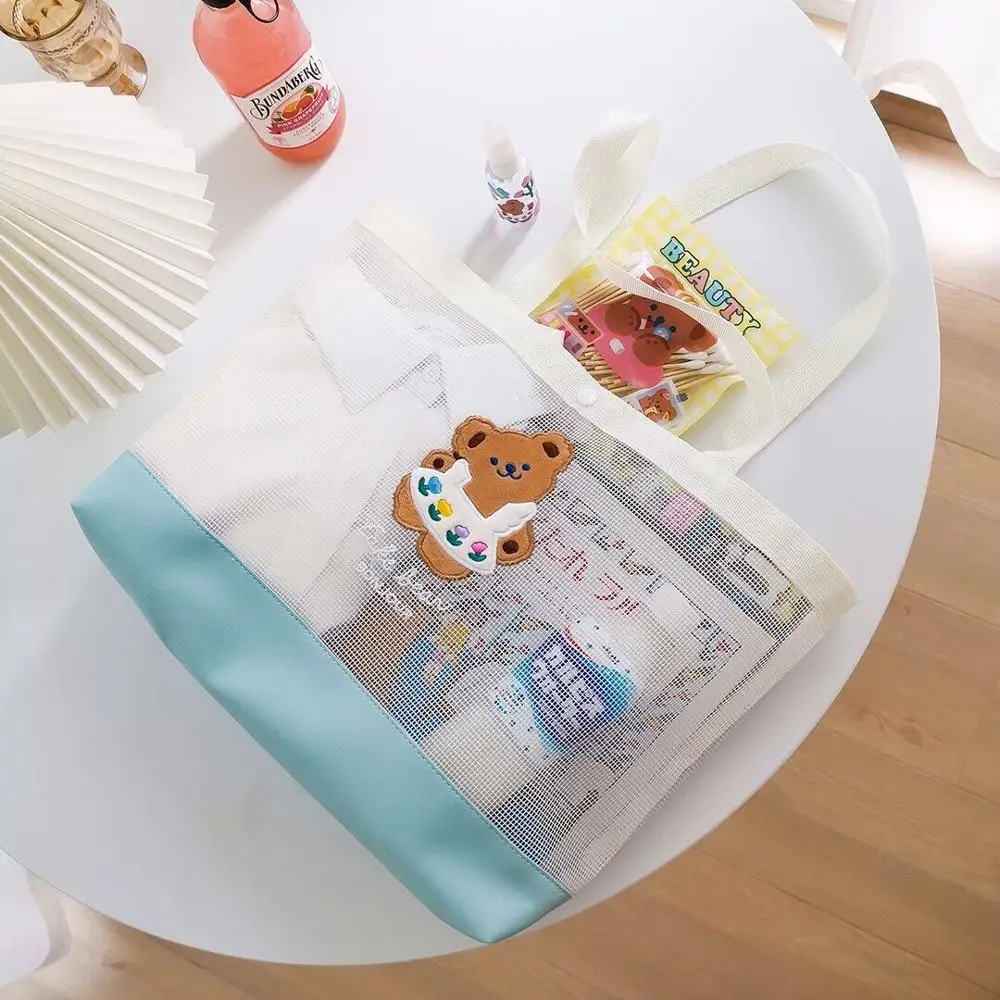 Bear Handbag 15 inch Laptop Case Holder Fashion Rabbit Large Capacity Daily Girl Orange Shoulder Bag Summer Beach Mesh Tote Bag
Bear Handbag 15 inch Laptop Case Holder Fashion Rabbit Large Capacity Daily Girl Orange Shoulder Bag Summer Beach Mesh Tote Bag