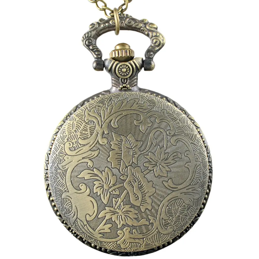 New Arrivals Bronze DAD Quartz Pocket Watch Chains Antique Men Women Pendant Necklace Clock Gift 
New Arrivals Bronze DAD Quartz Pocket Watch Chains Antique Men Women Pendant Necklace Clock Gift