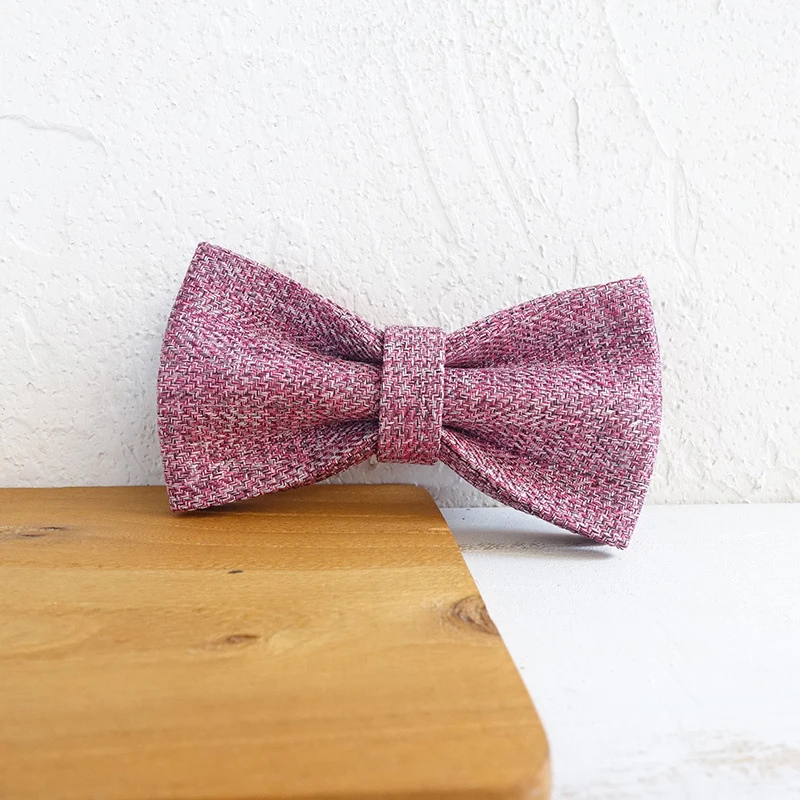 Pink Linen Dog Bowtie Pets Collar Accessory Puppy Cat Pet Supplies Grooming Tools Dogs Dismountable Ornamental Bow Ties
Pink Linen Dog Bowtie Pets Collar Accessory Puppy Cat Pet Supplies Grooming Tools Dogs Dismountable Ornamental Bow Ties