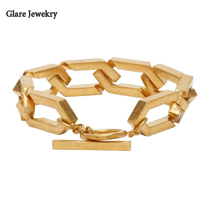 Europe and the United States burst hip-hop geometric large chain bracelet exaggerated niche design feel hand ornaments
Europe and the United States burst hip-hop geometric large chain bracelet exaggerated niche design feel hand ornaments