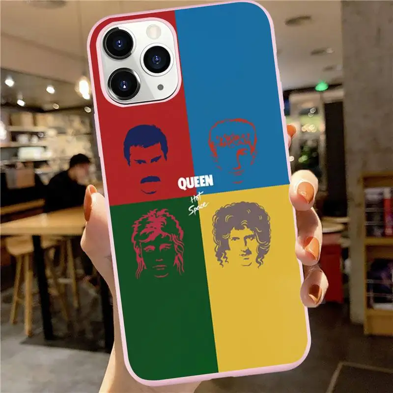Rock singer Freddie Mercury Queen Phone Case Candy Color for iPhone 6 7 8 11 12 s mini pro X XS XR MAX Plus
Rock singer Freddie Mercury Queen Phone Case Candy Color for iPhone 6 7 8 11 12 s mini pro X XS XR MAX Plus