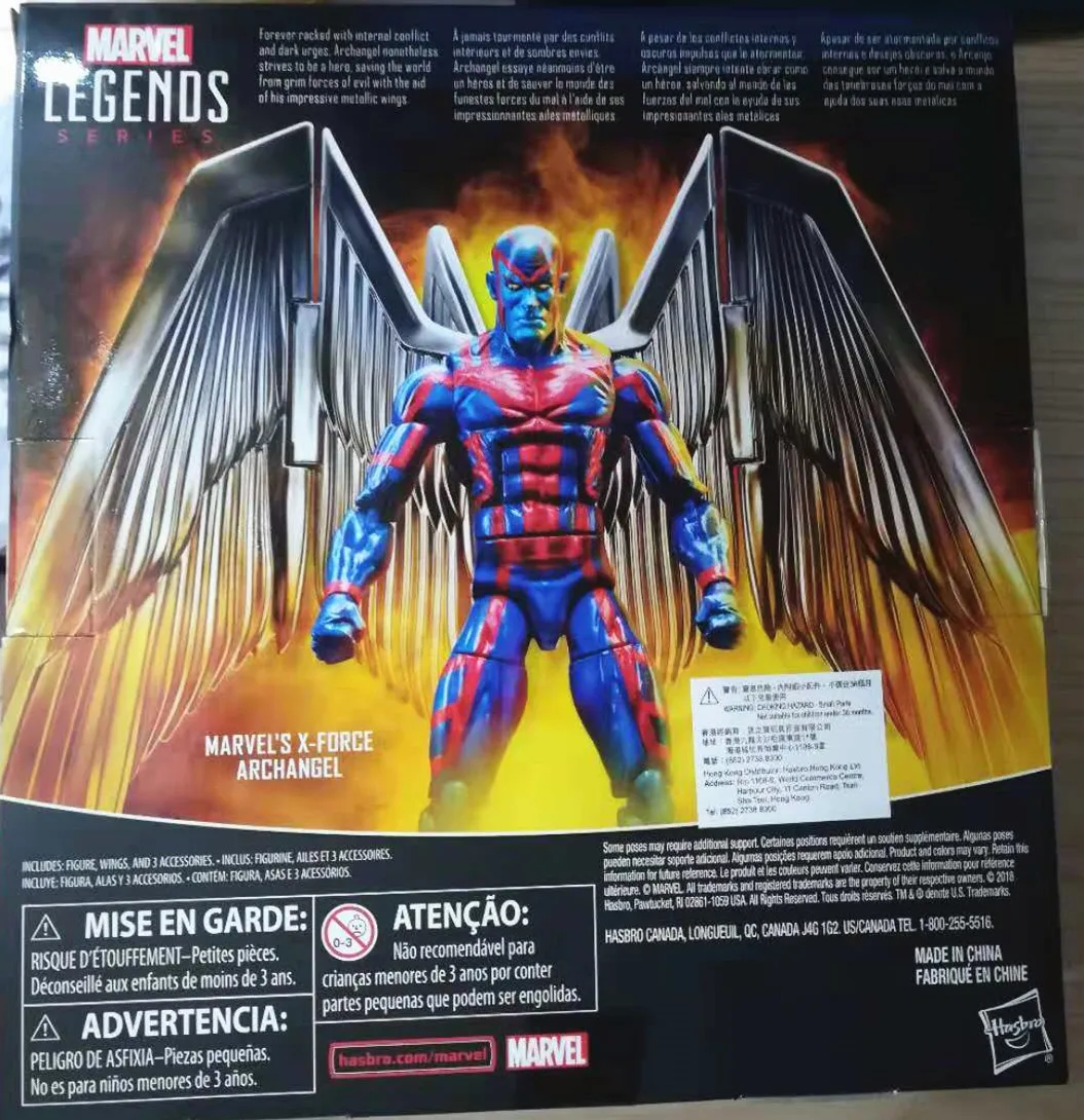 Hasbro Children's Toys Marvel Legends Marvel X-men X-Men Archangel Limited Figure Doll Toy Model Gift for Friends
Hasbro Children's Toys Marvel Legends Marvel X-men X-Men Archangel Limited Figure Doll Toy Model Gift for Friends