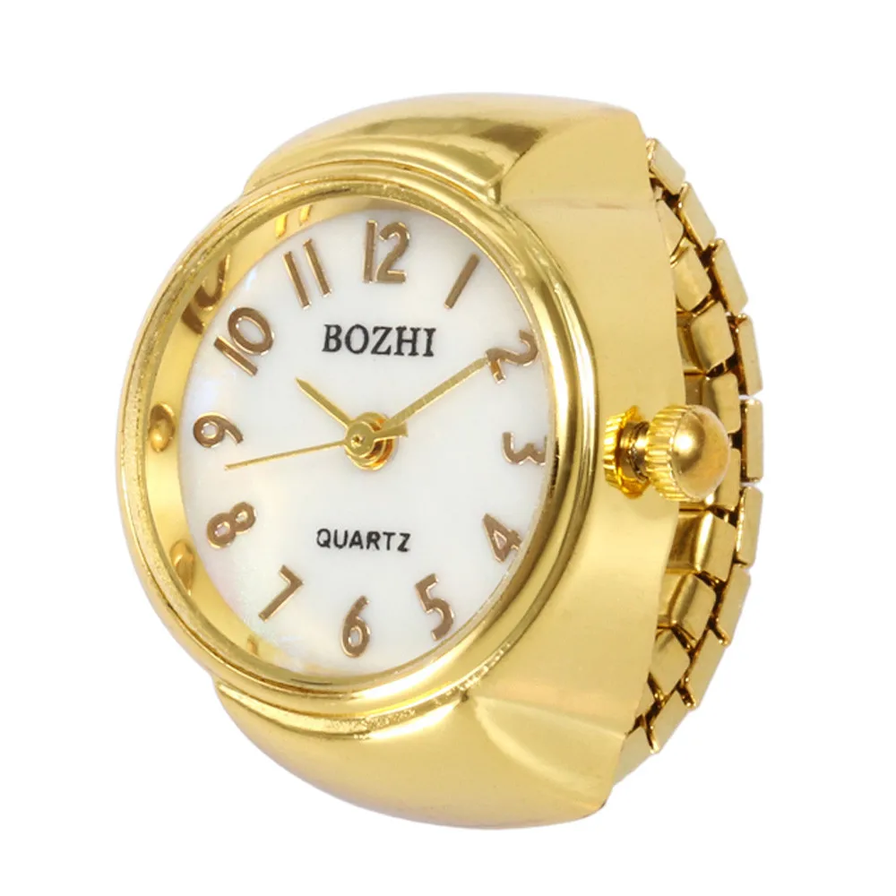 Unisex Ultra-small Dial Ring Watch Simple Quartz Analog Watch Creative Steel Cool Elastic Quartz Finger Ring Watch Clock Gifts
Unisex Ultra-small Dial Ring Watch Simple Quartz Analog Watch Creative Steel Cool Elastic Quartz Finger Ring Watch Clock Gifts