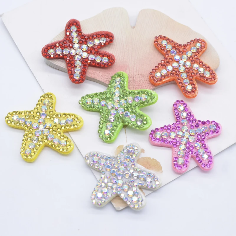 12Pcs 35mm Colorful Padded Scrapbooking for Clothing Starfish Patches Rhinestone Handmade Headwear Hair Clips Decor Appliques
12Pcs 35mm Colorful Padded Scrapbooking for Clothing Starfish Patches Rhinestone Handmade Headwear Hair Clips Decor Appliques