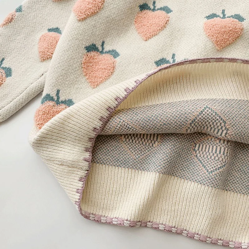 Winter Sweet Cute Knitting Sweater Strawberry Knit Women Casual Pullover Soft Warm Loose Sweater Strawberry Womens Clothes 
Winter Sweet Cute Knitting Sweater Strawberry Knit Women Casual Pullover Soft Warm Loose Sweater Strawberry Womens Clothes