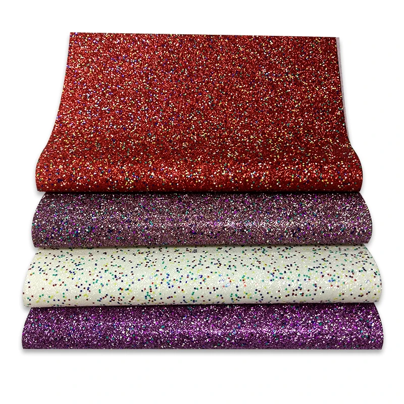 XHT-605 Colorful Dot Fine Glitter Faux Leather Fabric Sheet Material for Making Shoe/Bag/DIY Accessories/Decorative/Stitching
XHT-605 Colorful Dot Fine Glitter Faux Leather Fabric Sheet Material for Making Shoe/Bag/DIY Accessories/Decorative/Stitching