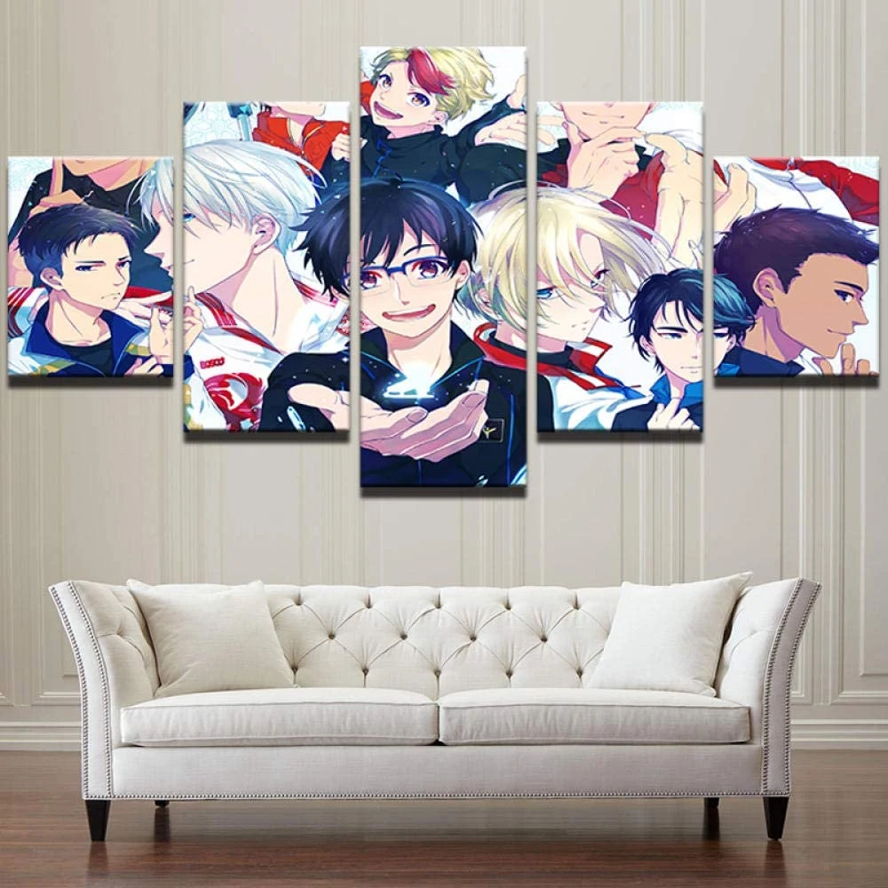 5 Piece Wall Art Canvas Anime Manga Volleyball Prince Figure Posters And Pictures Living Room & Bedroom Decoration Paintings
5 Piece Wall Art Canvas Anime Manga Volleyball Prince Figure Posters And Pictures Living Room & Bedroom Decoration Paintings