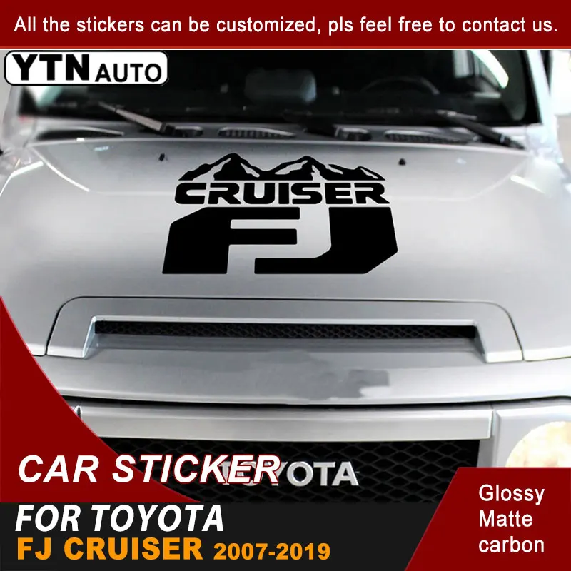 Car Decals Fit For Toyota FJ Cruiser 2007-2015 2016 2017 2018 2019 Hood Scoop FJ Letter Stripe Graphic Vinyl Cool Car Stickers
Car Decals Fit For Toyota FJ Cruiser 2007-2015 2016 2017 2018 2019 Hood Scoop FJ Letter Stripe Graphic Vinyl Cool Car Stickers