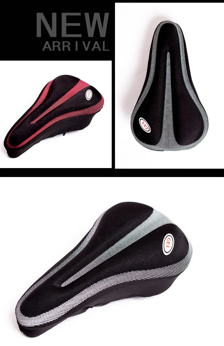 New bicycle cushion cover 3D silicone thickened mountain bike cushion seat cover comfortable sponge bicycle cushion seat cover
New bicycle cushion cover 3D silicone thickened mountain bike cushion seat cover comfortable sponge bicycle cushion seat cover