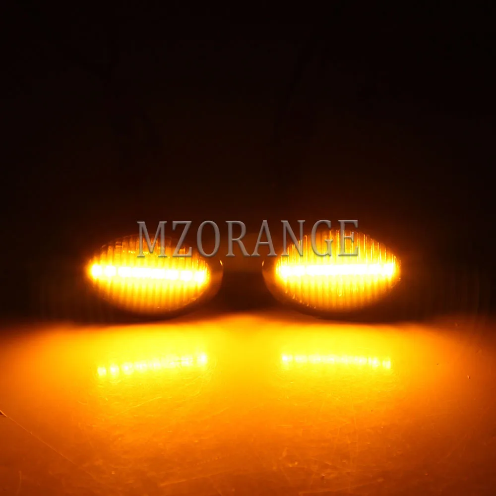 2X LED side marker light turn signal lamp clear for FIAT 4S 63 3P NUOVA 500 ABARTH Ford KA DESDE Lancia YPSILON Maserati 
2X LED side marker light turn signal lamp clear for FIAT 4S 63 3P NUOVA 500 ABARTH Ford KA DESDE Lancia YPSILON Maserati