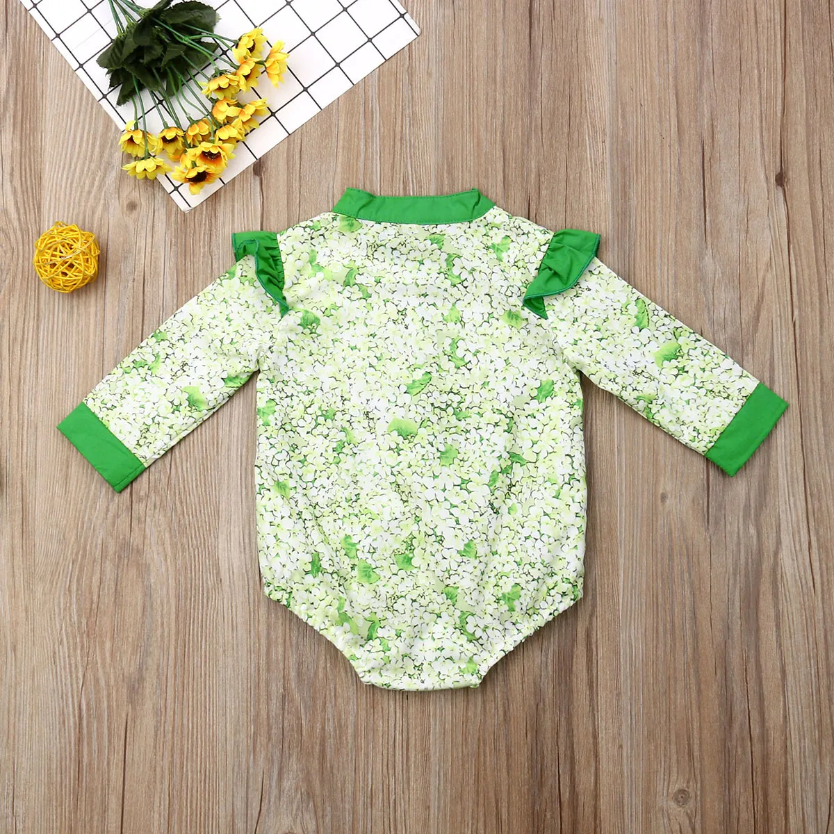NEW Newborn Baby Floral Romper Girl Infant Long Sleeve Ruffle Jumpsuit Playsuit Toddler Autumn Clothes Set 0-24M
NEW Newborn Baby Floral Romper Girl Infant Long Sleeve Ruffle Jumpsuit Playsuit Toddler Autumn Clothes Set 0-24M