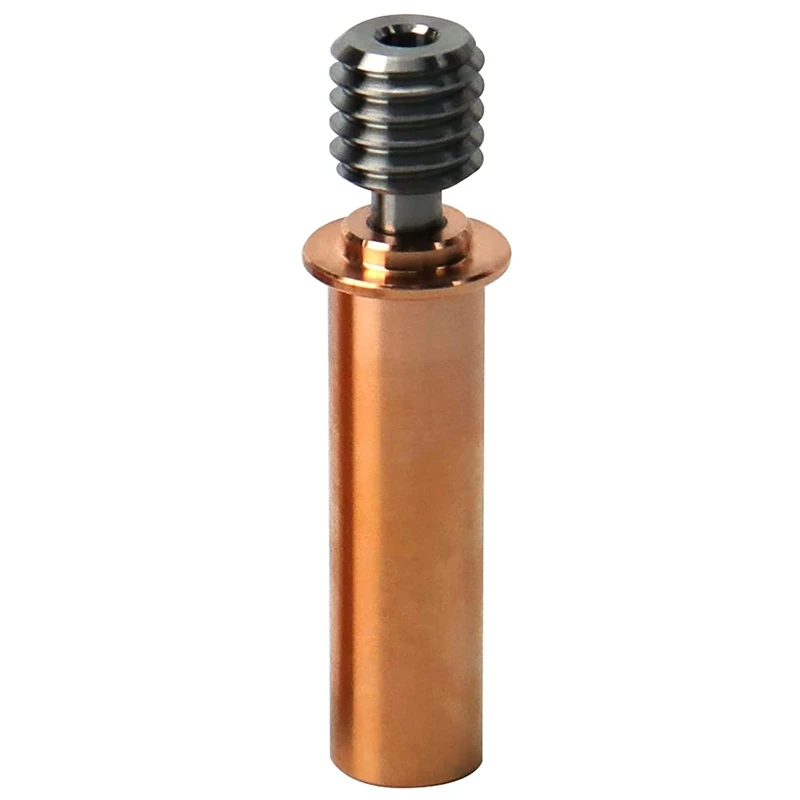 1 Piece of Bimetal Hot-Melt Copper-Titanium Alloy Hose, Suitable for Creality CR-6 SE/Max/CR-5 PRO 3D Printer
1 Piece of Bimetal Hot-Melt Copper-Titanium Alloy Hose, Suitable for Creality CR-6 SE/Max/CR-5 PRO 3D Printer