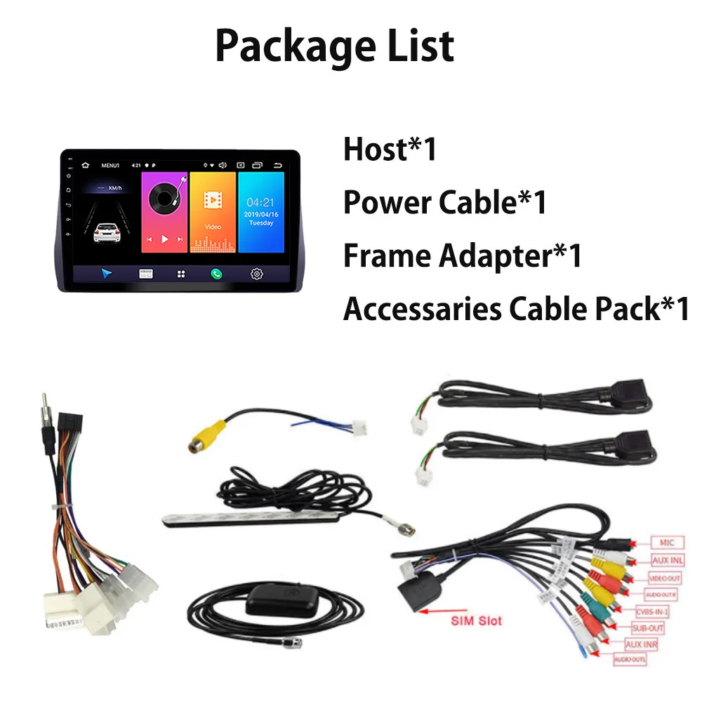 Android 9.0 Car Radio Multimedia Video Player Navigation For Toyota Wish 2010 2011 2012-2018 Mirror Link Steering Wheel Controls
Android 9.0 Car Radio Multimedia Video Player Navigation For Toyota Wish 2010 2011 2012-2018 Mirror Link Steering Wheel Controls