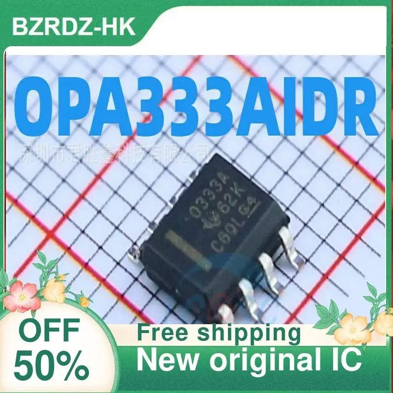 1-20PCS OPA333A OPA333AID OPA333AIDR SOP8 Zero drift amplifier chip Precision Operational Amplifier IC
1-20PCS OPA333A OPA333AID OPA333AIDR SOP8 Zero drift amplifier chip Precision Operational Amplifier IC