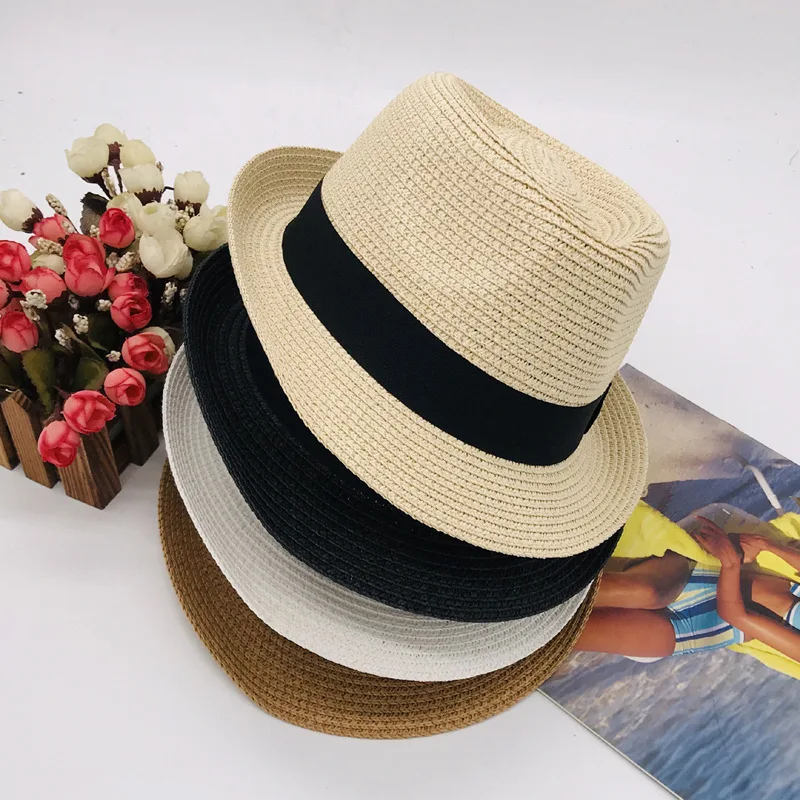Kid Parent Retro Straw Fedoras Top Jazz Plaid Hat Spring Summer Bowler Hats Cap Classic Version Hats Casual Beach Hat For Men
Kid Parent Retro Straw Fedoras Top Jazz Plaid Hat Spring Summer Bowler Hats Cap Classic Version Hats Casual Beach Hat For Men