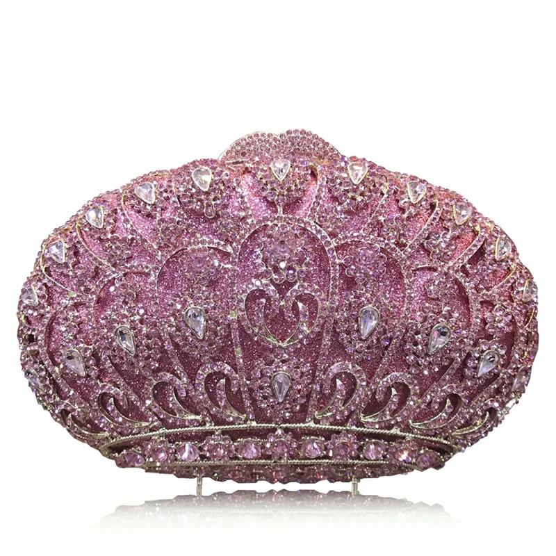 Diamond Dinner Party Hand Bag Crown Shape Hand Bag Bridal Wedding Dress Evening Bag
Diamond Dinner Party Hand Bag Crown Shape Hand Bag Bridal Wedding Dress Evening Bag