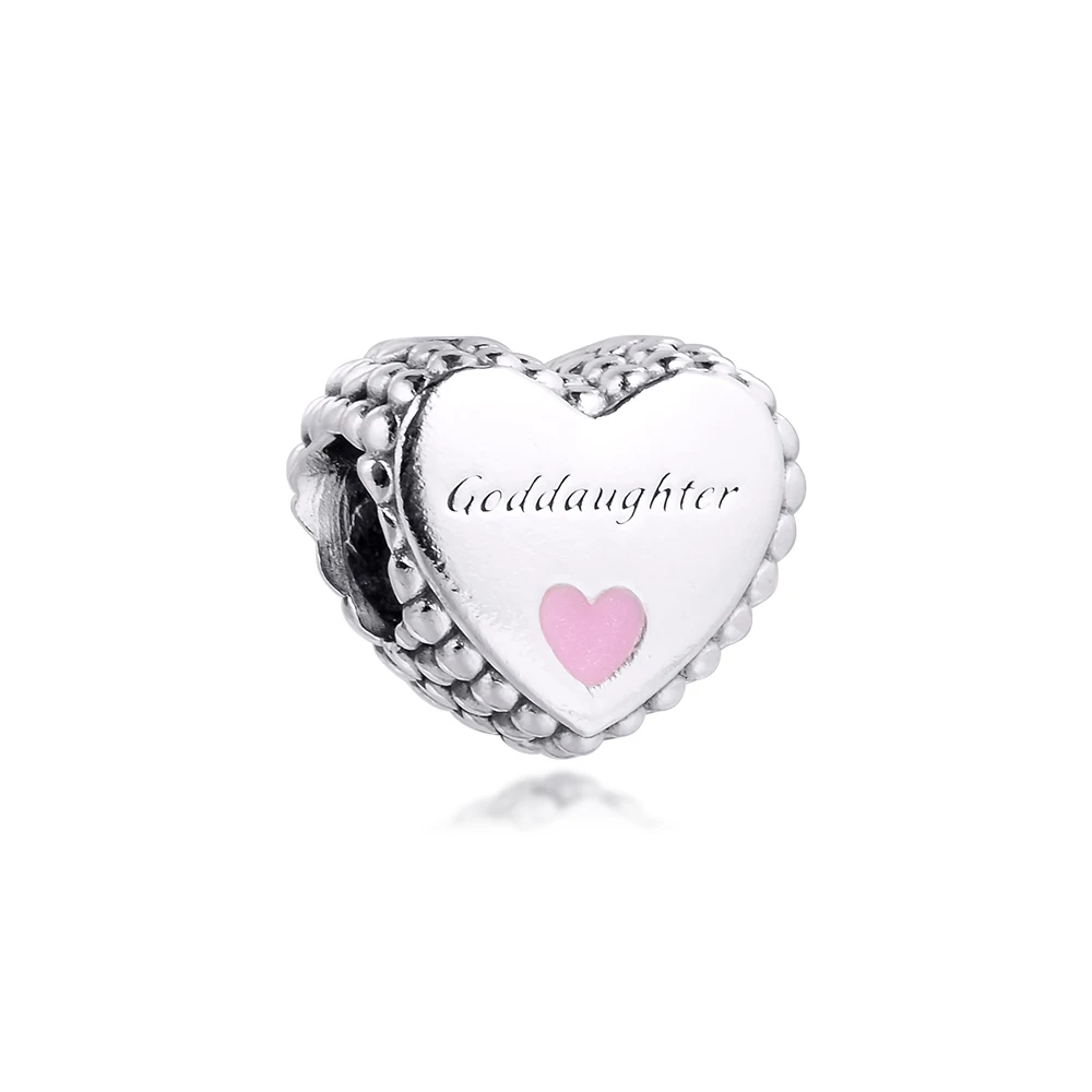 CKK Fit Pandora Bracelets Goddaughter Heart Charms Silver 925 Original Beads for Jewelry Making Sterling DIY Women
CKK Fit Pandora Bracelets Goddaughter Heart Charms Silver 925 Original Beads for Jewelry Making Sterling DIY Women