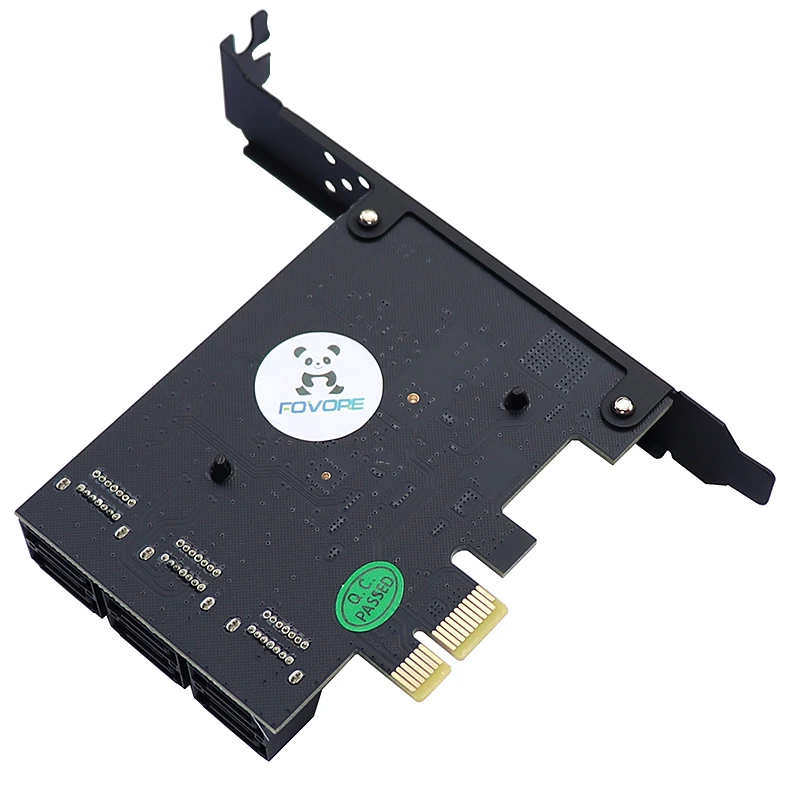 PCI e to SATA adapter 6 port SATA 3.0 3 III PCIe adapter PCI-e x1 to SATA3 converter controller expansion card Marvell 88SE9215
PCI e to SATA adapter 6 port SATA 3.0 3 III PCIe adapter PCI-e x1 to SATA3 converter controller expansion card Marvell 88SE9215