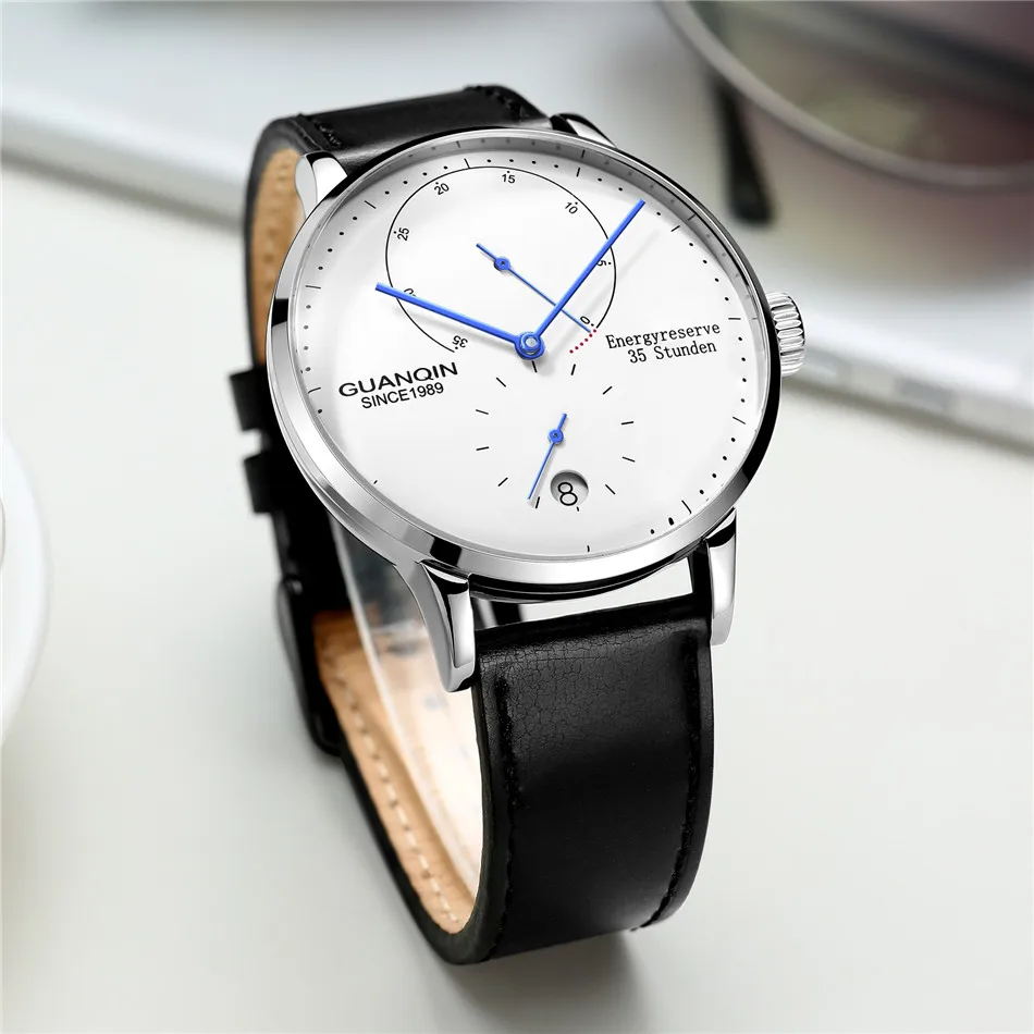 Guanqin GJ16106 Top Brand Luxury Automatic Date Men Casual Fashion Clock Waterproof Genuine Leather Mechanical Wrist Watches
Guanqin GJ16106 Top Brand Luxury Automatic Date Men Casual Fashion Clock Waterproof Genuine Leather Mechanical Wrist Watches