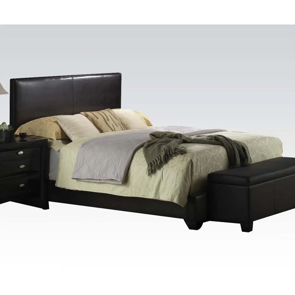 King Size Bed Frame Bedroom Furniture Black Platform Bed Comfortable Home Furniture US Warehouse
King Size Bed Frame Bedroom Furniture Black Platform Bed Comfortable Home Furniture US Warehouse