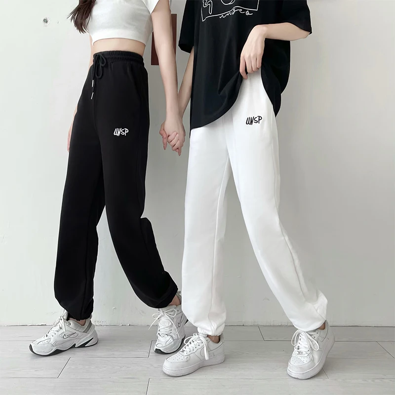 Sweatpants Women's Loose-Fitting Spring and Autumn Thin Ankle-Length Pants Harlan Korean Student Casual Pants Ankle-Tied Pants
Sweatpants Women's Loose-Fitting Spring and Autumn Thin Ankle-Length Pants Harlan Korean Student Casual Pants Ankle-Tied Pants
