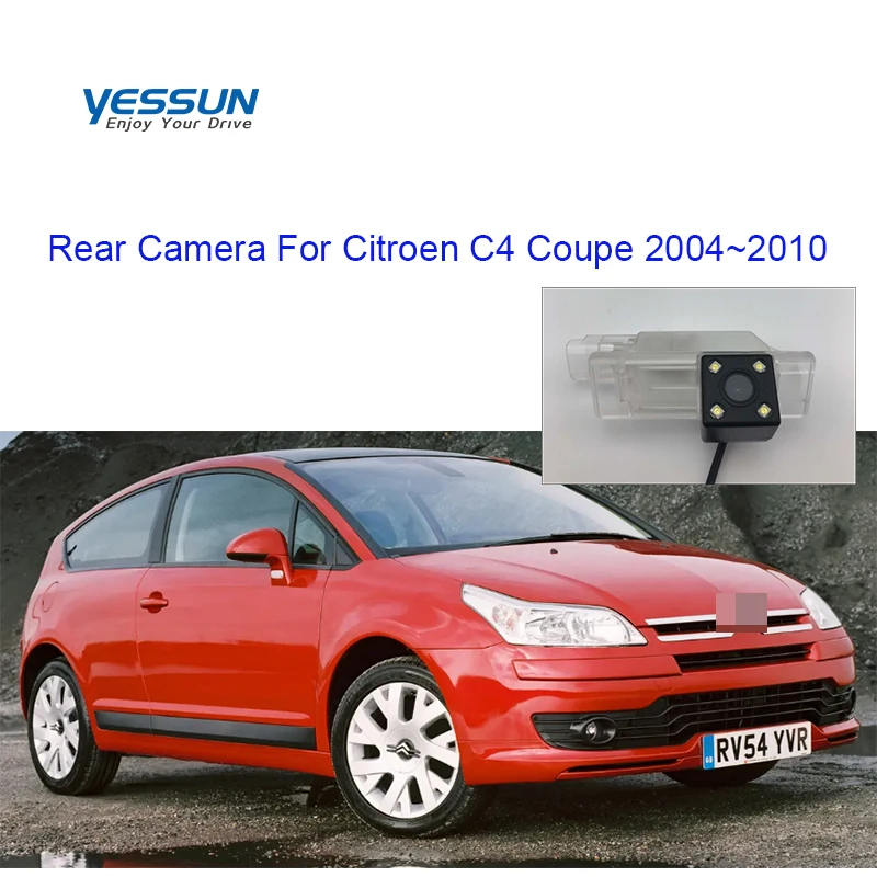 Yessun камера номерного знака для Citroen C4 Coupe 2004 ~ 2010 заднего вида парковочная помощь |