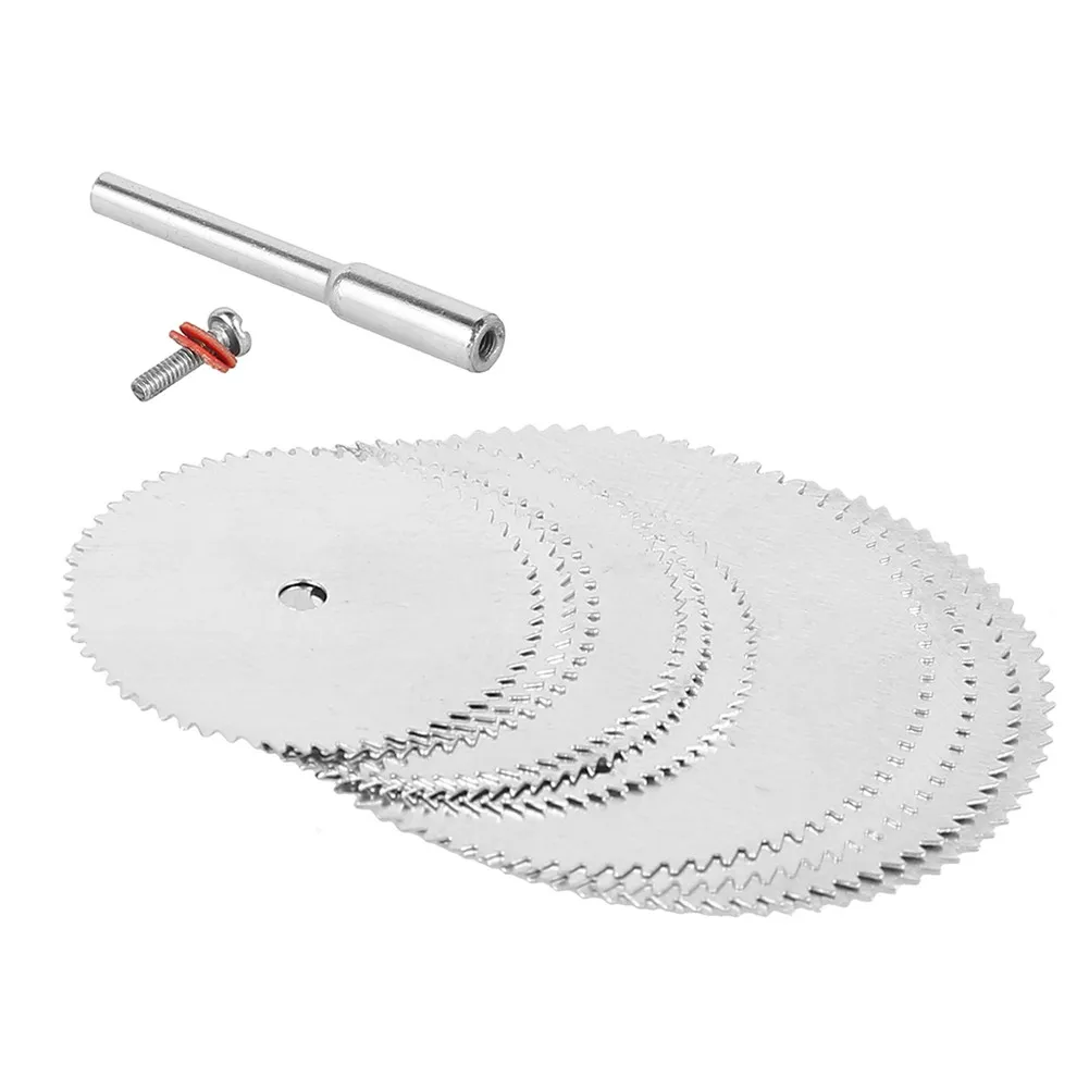 

Mini Circular Saw Blades 22mm 25mm 32mm Metal Cutting Discs Rotary Tool Electric Grinding Cutting Blade Wheel Discs Mandrel Rod