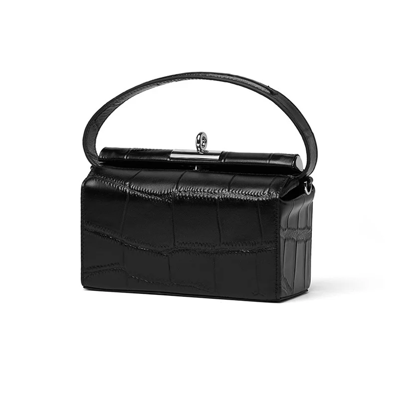 Women's bag with cowhide and stone pattern on the first layer, minority design, fashion single shoulder bag, Korean version
Women's bag with cowhide and stone pattern on the first layer, minority design, fashion single shoulder bag, Korean version