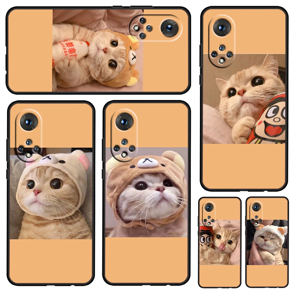 Cute Funny Cat Pattern for Honor Magic Play 3 5T Pro X20 50 SE V30 5G 30i 10X 30S 9A 9C 20S V20 Soft Black Phone Case
Cute Funny Cat Pattern for Honor Magic Play 3 5T Pro X20 50 SE V30 5G 30i 10X 30S 9A 9C 20S V20 Soft Black Phone Case