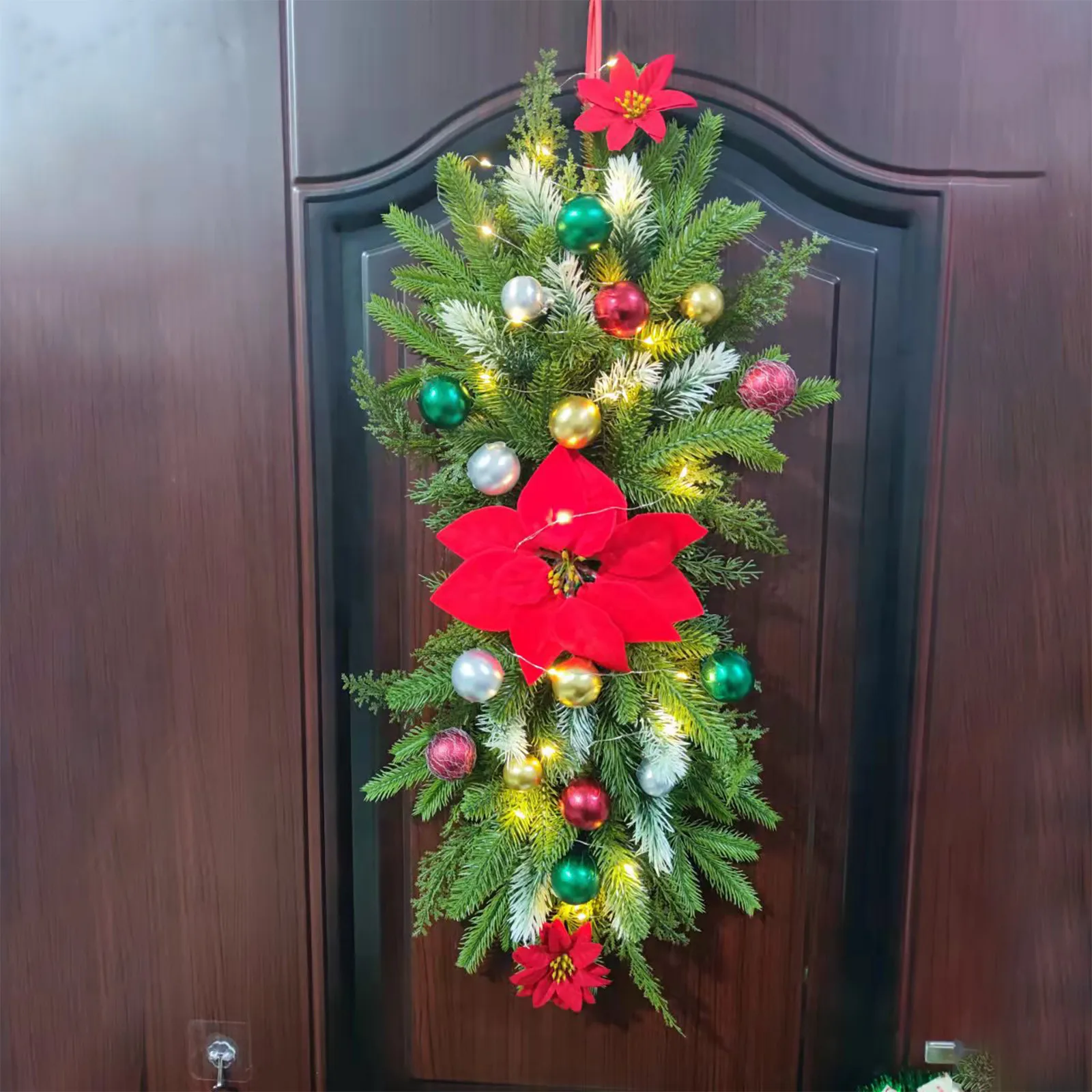 Christmas LED Wreath Garlands Decoration Cordless Prelit Stairs Decoration Lights Up Navidad 2022 New Year Gift Natal Xmas Noel
Christmas LED Wreath Garlands Decoration Cordless Prelit Stairs Decoration Lights Up Navidad 2022 New Year Gift Natal Xmas Noel