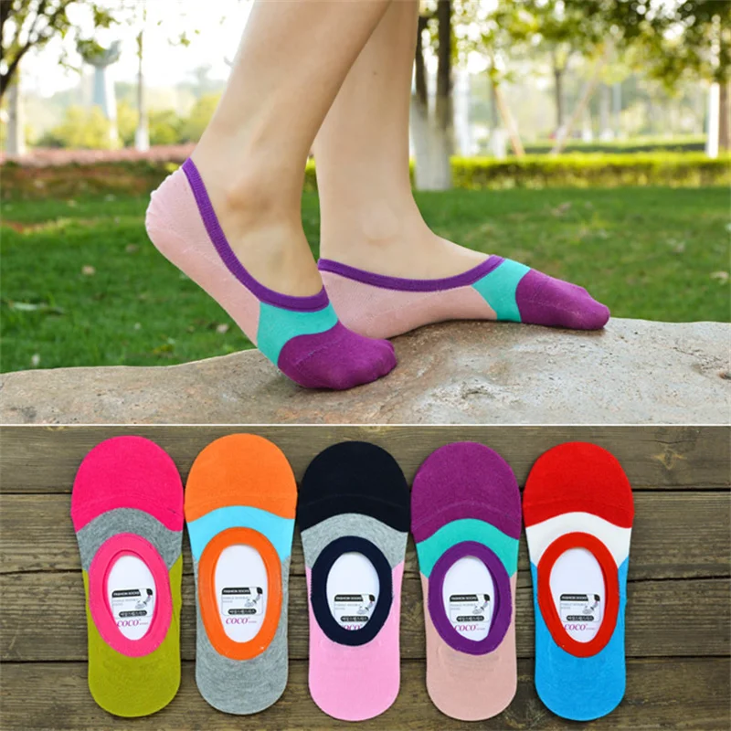 Женские силиконовые Нескользящие невидимые носки, Повседневные Дышащие женские носки из 100% хлопка, поглощающие пот, однотонные носки для д... 
Женские силиконовые Нескользящие невидимые носки, Повседневные Дышащие женские носки из 100% хлопка, поглощающие пот, однотонные носки для д...