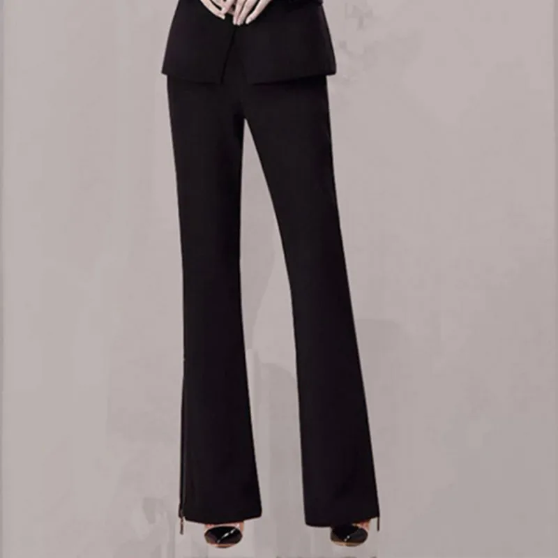 Temperament V Collar Simplicity OL Little Suit 2 Piece Suit High-End Women's Occupation Office Worker Coat+Micro Lama Trousers
Temperament V Collar Simplicity OL Little Suit 2 Piece Suit High-End Women's Occupation Office Worker Coat+Micro Lama Trousers