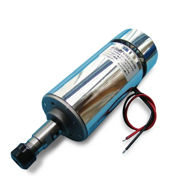 DC Spindle Motor 200w/300w/400w/500w Engraving Machine Spindle Air-cooling cnc Spindle DC Motor CNC Engraving Machine ER11 3.175
DC Spindle Motor 200w/300w/400w/500w Engraving Machine Spindle Air-cooling cnc Spindle DC Motor CNC Engraving Machine ER11 3.175