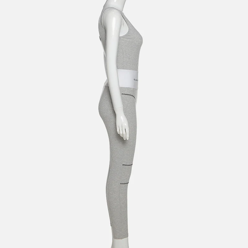 Sleeveless Slim Hip Lift Tight Sportswear Women Jumpsuit Summer High Waist Suspenders Lady Long Fitness Jumpsuits Sexy Overalls
Sleeveless Slim Hip Lift Tight Sportswear Women Jumpsuit Summer High Waist Suspenders Lady Long Fitness Jumpsuits Sexy Overalls
