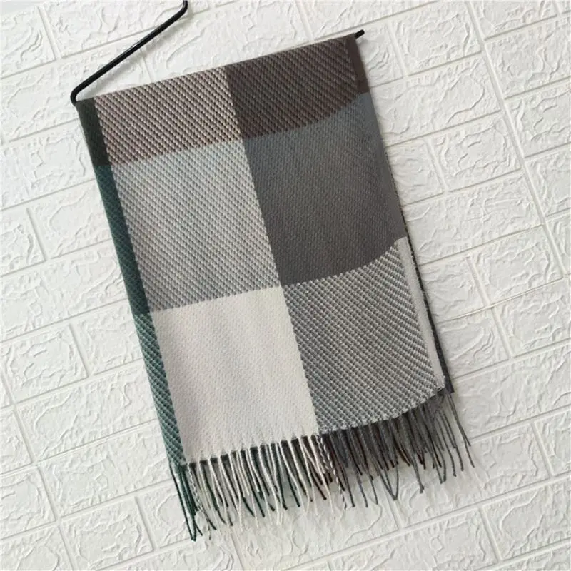 Foulard Autumn Winter New Imitation Cashmere British Style Color Matching Scarf Shawl Korean Version Thick Warm Female Blanket
Foulard Autumn Winter New Imitation Cashmere British Style Color Matching Scarf Shawl Korean Version Thick Warm Female Blanket