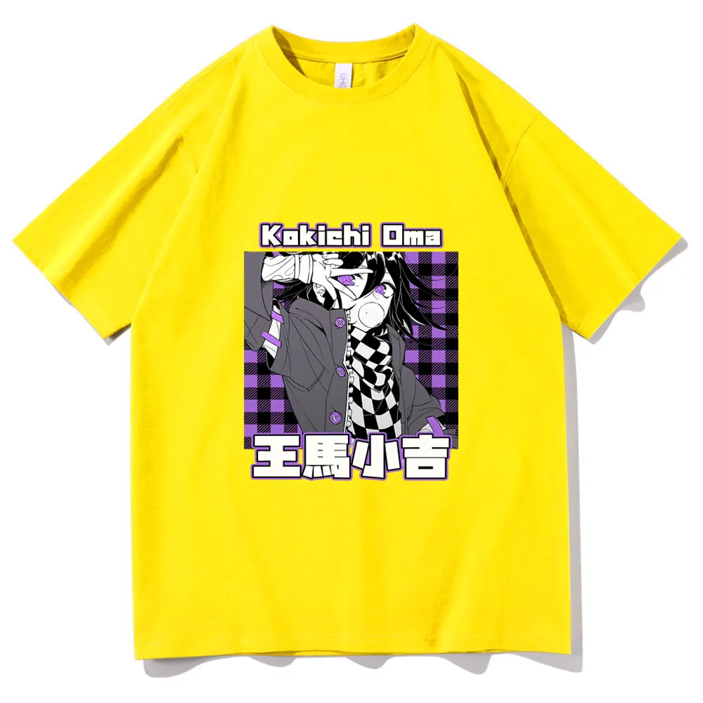 Japan Anime Danganronpa V3 Killing Harmony Oma Kokichi Harajuku Pattern Print TShirt Fashion T-shirt Men Unisex Comfortable Tee
Japan Anime Danganronpa V3 Killing Harmony Oma Kokichi Harajuku Pattern Print TShirt Fashion T-shirt Men Unisex Comfortable Tee