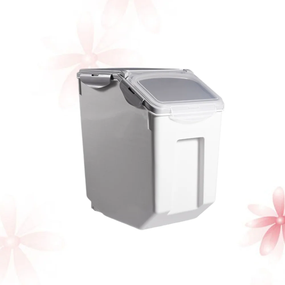Household Rice Storage Bucket Rice Cylinder Sealed Moistureproof Flour Organizer Multi-functional Storage Box (Size S, G
Household Rice Storage Bucket Rice Cylinder Sealed Moistureproof Flour Organizer Multi-functional Storage Box (Size S, G
