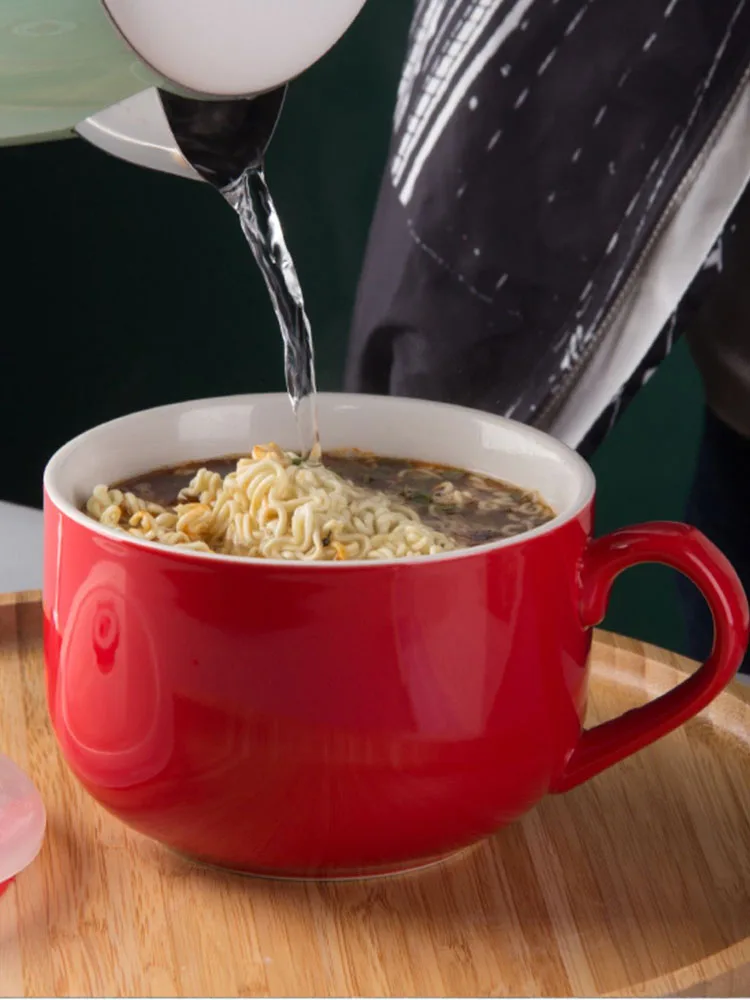 750ML Ceramic Big Coffee Milk Mug Breakfast Cup Travel Mug/ Instant Noodle Large Ramen Bowl /Novelty Gifts Best for Your Friends
750ML Ceramic Big Coffee Milk Mug Breakfast Cup Travel Mug/ Instant Noodle Large Ramen Bowl /Novelty Gifts Best for Your Friends