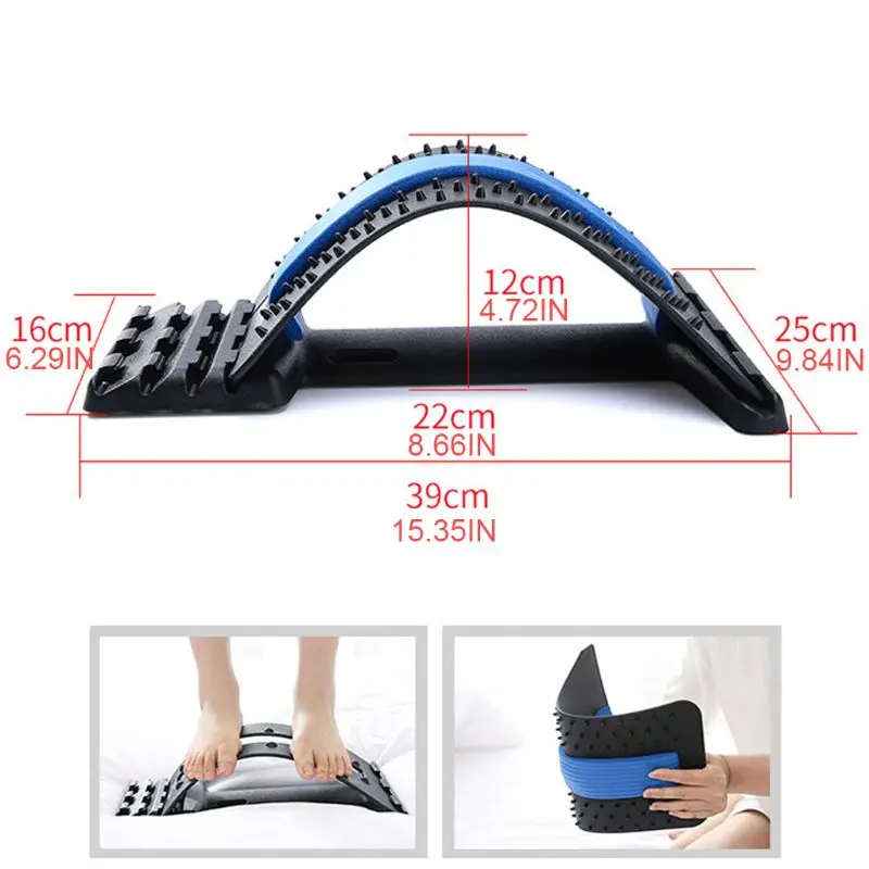 Wellbeing Design Posture Plus Corrector Multifunctional Lumbar Spine Stretching
Wellbeing Design Posture Plus Corrector Multifunctional Lumbar Spine Stretching