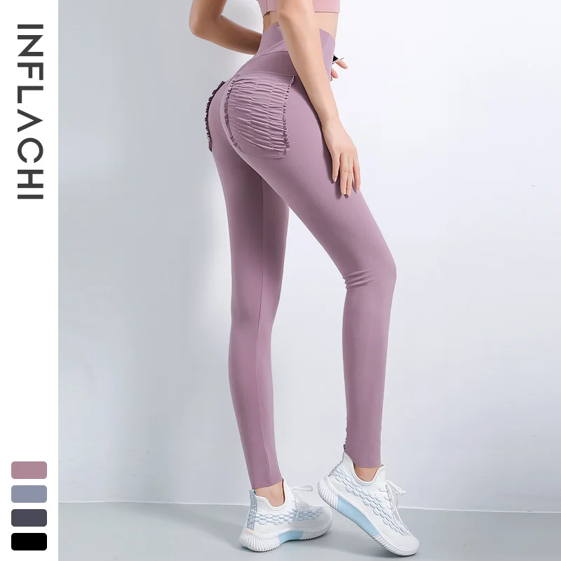 Scrunch Booty Leggings Mesh Panel Running Pant Wrinkle Leggings Yoga Pants With Pockets For Women Lift Butt Leggings Solid Color
Scrunch Booty Leggings Mesh Panel Running Pant Wrinkle Leggings Yoga Pants With Pockets For Women Lift Butt Leggings Solid Color