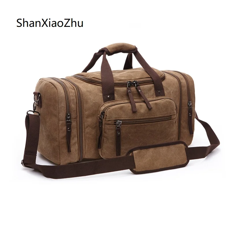 Capacity Travel Duffle Bags Large Short-distance Business Handbag Multifunctional Expansion Canvas Casual Shoulder Storage Packs
Capacity Travel Duffle Bags Large Short-distance Business Handbag Multifunctional Expansion Canvas Casual Shoulder Storage Packs