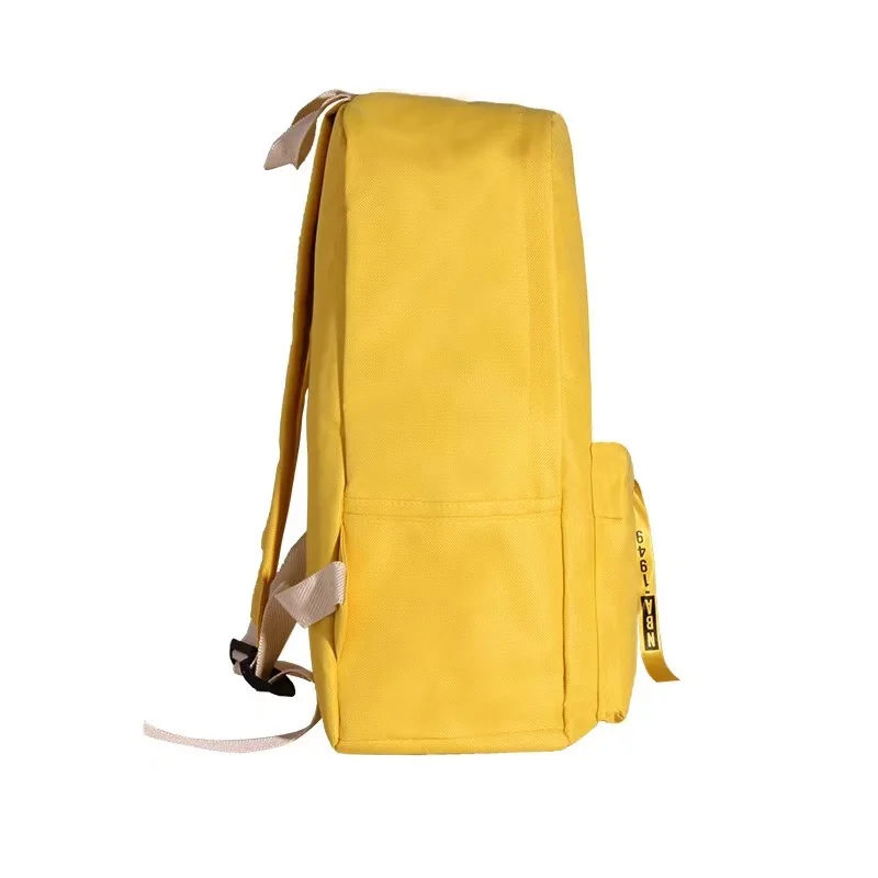 

3Pcs Kpop Foshion Solid color School Bag Bangtan Boys Oxford Waterproof Backpacks Handbag Mochila Pen Bag Combination For Kids