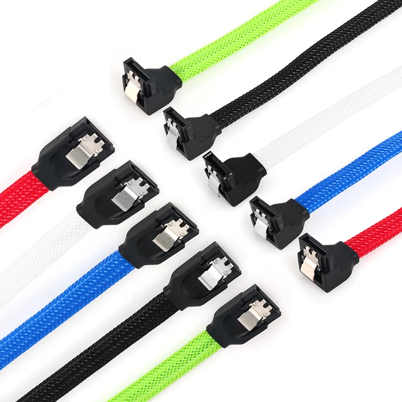 Lecolli 6Pc SSD HDD SATA 3.0 III Data Cable to SSD HDD Hard Disk Drive Cord Sata3 Straight Right Angle 6Gb/s For MSI Motherboard
Lecolli 6Pc SSD HDD SATA 3.0 III Data Cable to SSD HDD Hard Disk Drive Cord Sata3 Straight Right Angle 6Gb/s For MSI Motherboard
