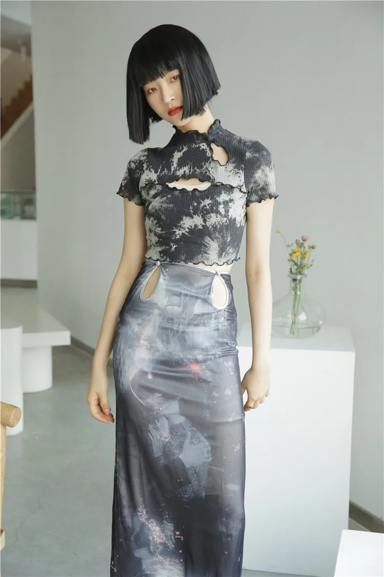 Layer Mesh Long Midi Skirt Grey Bodycon Ladies Skirt 2020 Vintage Hollow Out High Waist Pencil Skirt Summer Print
Layer Mesh Long Midi Skirt Grey Bodycon Ladies Skirt 2020 Vintage Hollow Out High Waist Pencil Skirt Summer Print