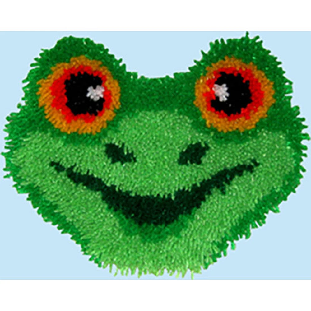 Набор ковровых покрытий с большими защелками и принтом в виде лягушки, наборы для вышивки крестом, набор для самостоятельной вышивки ковров...
Набор ковровых покрытий с большими защелками и принтом в виде лягушки, наборы для вышивки крестом, набор для самостоятельной вышивки ковров...