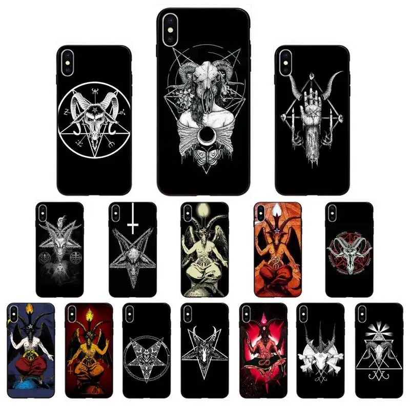 TOPLBPCS Goat Head Satan black Phone Case For iPhone 11 8 7 6 6S Plus 7 plus 8 plus X XS MAX 5 5S XR 12 11 Pro max se 2020 Case
TOPLBPCS Goat Head Satan black Phone Case For iPhone 11 8 7 6 6S Plus 7 plus 8 plus X XS MAX 5 5S XR 12 11 Pro max se 2020 Case