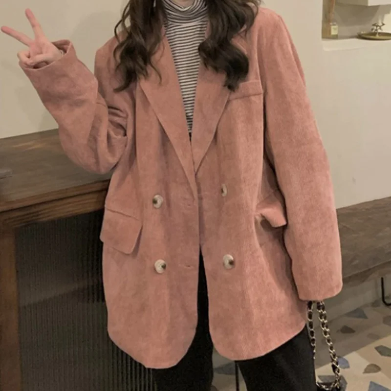 Suit Coat Women's Spring and Autumn Net Red Suit Korean Loose 2021 New Gentle and Versatile Top
Suit Coat Women's Spring and Autumn Net Red Suit Korean Loose 2021 New Gentle and Versatile Top